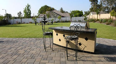 Concrete work by Alpha Fence Company